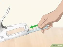 It has an integrated wire guide, which allows for accurate stapling over wires. 3 Ways To Load A Staple Gun Wikihow