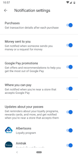 Google Pay V2 80 Adds Notification For Places To Use Loyalty Cards Prepares Automatic Imports From Gmail Apk Teardown Loyalty Card Ads Data Storage Device