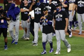 Then as he was rounding third base he did the fernando tatis jr. Dodgers Overwhelm Padres To Sweep Nlds In 3 Games True Blue La