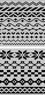 easy fair isle charts could adapt to crocheting fair