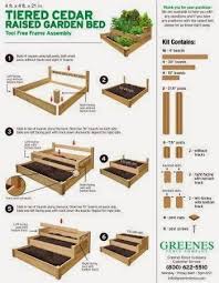Tiered Cedar Raised Garden Bed 101 Gardening In 2020 Cedar Raised Garden Cedar Raised Garden Beds Garden Beds