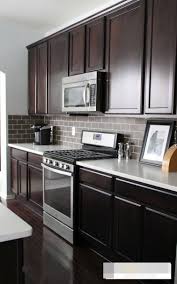 Tile Backsplash Ideas Cape Cod Kitchen Backsplash With Dark Cabinets Home Kitchens Kitchen Remodel
