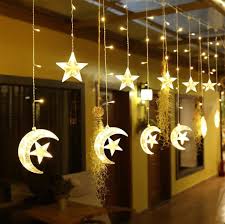 【12 sterne lichtervorhang lichterkette für innen/außen】12 sterne (6 größen und 6 kleinen),138 stück warmweiss led lichterkette,2m sterne lichtervorhang fensterdeko,extra 3m abnehmbare. 2x1m Led Lichterkette Lichtervorhang Sterne Fenster Party Deko Innen Beleuchtung
