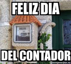 Y los memes no se olvidan de los contadores. Meme Personalizado Feliz Dia Del Contador 2821272