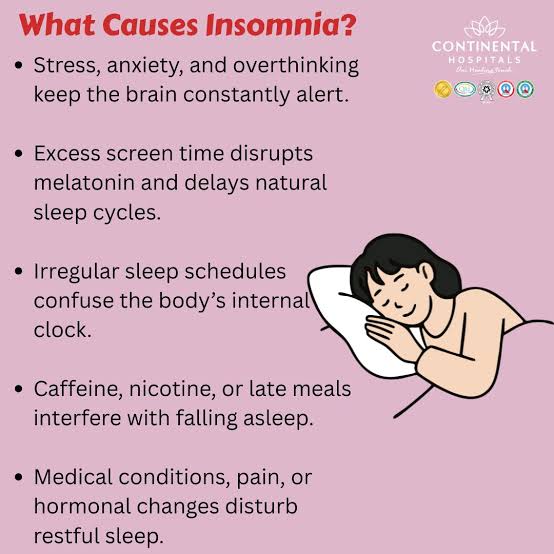 What Causes Insomnia? Common Reasons You Can't Sleep