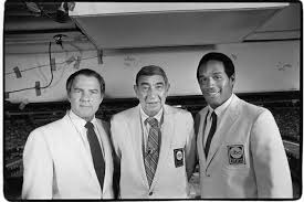 Gifford Cosell And Simpson Monday Night Football Announcers Monday Night Football Sport Icon Sports
