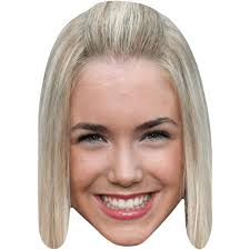 Tiffany Boone (Blue) Cardboard Cutout -