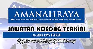 Jawatan kosong 2019 terkini ok? Jawatan Kosong Di Amanah Raya Berhad 30 Jun 2018 Kerja Kosong 2021 Jawatan Kosong Kerajaan 2021
