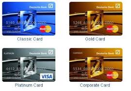 All About Plastic Credit Debit Card Industry Deutsche Bank Launches Credit Cards In Indiadeutsche