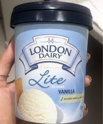 This company sells dairy free ice creams, but little information is provided on the website. Lite Ice Cream London Dairy