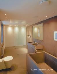 Lutron Light Controls In The Bathrooom Add Convenience And Help Show Off Your Style Http Www Lutron Com En Us Resid Lutron Lutron Lighting Light Decorations