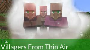 Spawn a villager in survival mode easy method just follow my steps How To Make Villagers From Thin Air In Minecraft Youtube