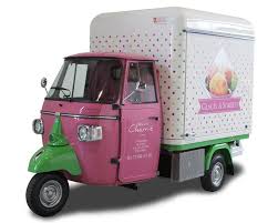 Mobile Gelateria Food Truck Piaggio Ape Maison Charrie Lion France Food Truck Business Piaggio Ape Food Truck For Sale