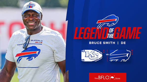 Bills announce Bruce Smith as the Legend of the Game | 2023 AFC Divisional  Round