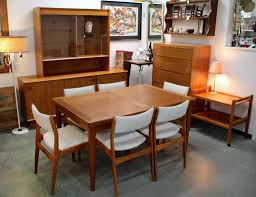Hans olsen roundette teak & leather dining set for frem rølje. Found In Ithaca Danish Modern Skovby Dining Table Six Chairs Sold 1960s Dyrlund Danish Modern Sideboard 1960s Modern Dresser With Cedar Drawer Danish Modern Teak Cart Sold
