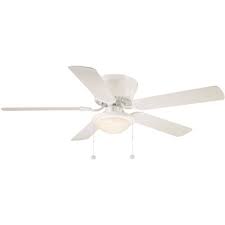 These fans will work in any situation where 12 volt power is available, so perfect for the camp, cabin, cottage, or rv ! National Brand Alternative Part Al383iled Wh 52 In Hugger Indoor White Ceiling Fan With Light Kit Ceiling Fans Home Depot Pro
