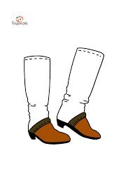 This boots coloring pages will helps kids to focus while developing creativity, motor skills and color recognition. Boots Coloring Page For Kids Online Or Printable For Free