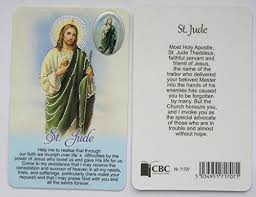 15% off with code zcreateyours. Saint Jude Prayer Card With Resin Drop Picture Medal Buy Online In Maldives At Maldives Desertcart Com Productid 63278615