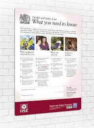 You must display the poster where your workers can easily read it. Does Your Business Display The Hse Health And Safety Law Poster The Gazette