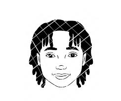 Anime Black Boy With Dreads Dreadlocks Boy Svgafrican American Boy Svg Black Boy Joy Etsy African American Boys Digital Drawing Svg Kids