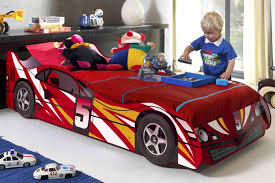 Shop for single car bed with mattress at bed bath & beyond. A Car Bed Available In Blue Or Red Hardings Furniture