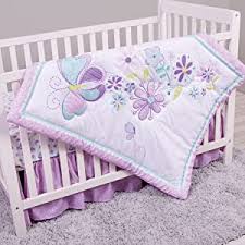 Find great deals on girl's crib bedding sets at kohl's today! Amazon Com Sammy Lou Butterfly Meadow 4 Piece Crib Bedding Set Baby