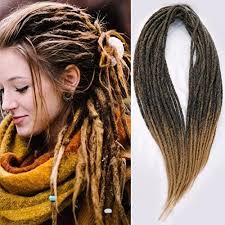 Amazon.com : DAIRESS 24 Inch Straight Double Ended Dreadlock Extensions  Synthetic Dreads10strands/pack Synthetic Braids Thin 0.6cm Soft Handmade  Reggae Hair Hip-Hop Style Dread Extensions Locks Hair(1B/27） : Beauty &  Personal Care