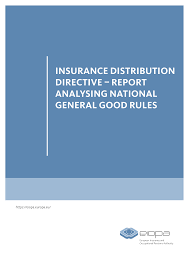 Parts a+b and part b). Https Www Eiopa Europa Eu Sites Default Files Working Groups Reports Eiopa Idd General Good July2019 Pdf