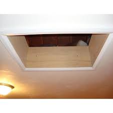 The picture below (courtesy of the epa indoor airplus program which we provide builder verification services for). Battic Door Energy Conservation Products 22 In X 30 In R 50 E Z Hatch Attic Access Door 22x30r 50 The Home Depot