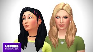 Lumialoversims Have This Little 90s Inspired Mini Hair Pack I Don T Think I Remember The Last Time I Uploaded A Female Hair W Hair Pack Sims Simple Choker