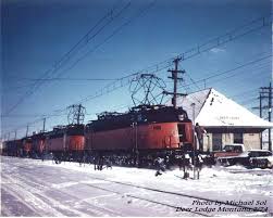 Milwaukee Road Little Joe S At Deer Lodge Montana On A Fine 20 Winter Day My Favorite Railroad Picture Deer Lodge Milwaukee Road Railroad Photos