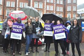 Health workers take unprecedented strike action!