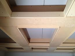 Diy master bedroom wood coffered ceiling. How To Build Coffered Ceiling Taraba Home Review
