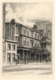 Burdekin House Macquarie Street Sydney C1930 Etching Titled And Signed G Marler The Beautiful House Captured Th Sydney City Australia Historical Images