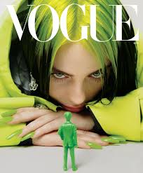 She wore custom gucci for the magazine, including corsets, a latex skirt, and matching gloves. How Billie Eilish Is Reinventing Pop Stardom Billie Eilish Billie Vogue Covers