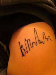 Bushwick aptly located amid bushwick's murals and artist studios, allied is one of nyc's best american traditional studios. Nyc Tattoo Skyline Tattoo Pulse Tattoo Tribute Tattoos