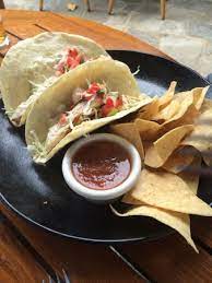 Grilled white fish, sweet mango salsa and crema for the best fish tacos in under 30 minutes! Fish Tacos Picture Of Hula Grill Kaanapali Maui Tripadvisor