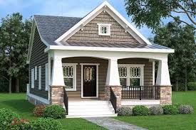 Invariably, craftsman house plans feature porches and usually there is more than just one. Bungalow Single Story House Plans Unique Craftsman House Plans 114754