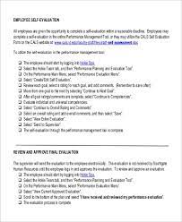 Phrases to include for someone with a good attitude may be: Self Assessment Samples For Performance Evaluation Simple Business Guru