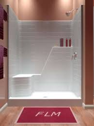Shower Only One Piece Shower Remodel Bathroom Remodel Shower Tub To Shower Conversion