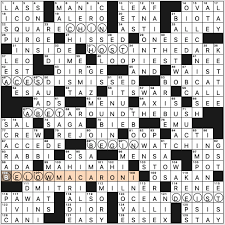 Sunday July 26 2020 Diary Of A Crossword Fiend