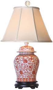 It features an authentic ming style oriental design with a traditional floral motif. Porcelain Ginger Jar Table Lamp Ideas On Foter