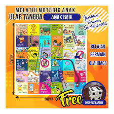 Jual Ular Tangga Jumbo Raksasa 2x2 Anak Baik Kota Bandar Lampung Istiqomah Pro Tokopedia
