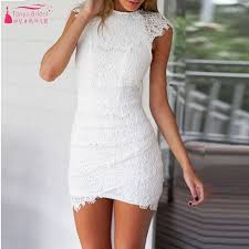 Find More Homecoming Dresses Information About White Short Tight Homecoming Homecoming Dresses Tight High Neckline Dress Lace Bodycon Dress
