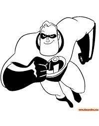 His wife helen or elastigirl! Disney Pixar The Incredibles Printable Coloring Pages Disney Coloring Home