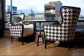 I Like The Look Of These Windows The Black Metal Frame The Low Then Large Sections If The Low Could Open Tha Furniture Velvet Dining Chairs Outdoor Chairs