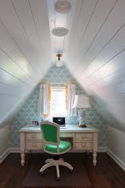 18 attic rooms, designs and space ideas. Attic Office Space Novocom Top