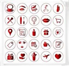 Black And Red Instagram Highlights Makeup Artist Instagram Highlights Covers Red Makeup Icons Etsy In 2020 Black Makeup Artist Etsy Instagram Makeup Icons