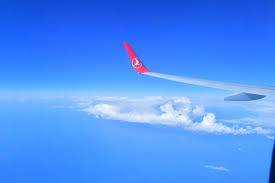 Seyahat Ucak Yolculuk Thy Gokyuzu Mavi Bulutlar Yolculuk Seyahat Ucak