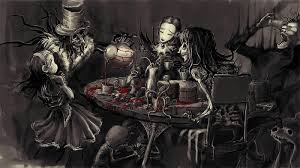 Gothic Alice In Wonderland Blood Selective Coloring Hd Wallpapers Desktop And Mobile Images Photos